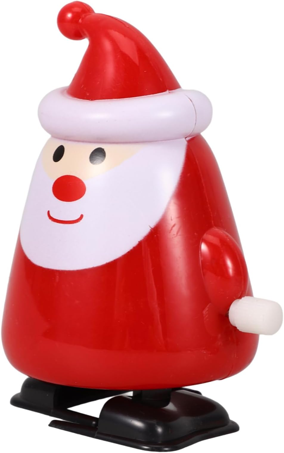 HAWILLOSCH Santa Toy Christmas Goody Bag Filler Clockwork Wind up Toys Walking Toys Flipping Toys Vintage Christmas Toys Christmas Stocking Stuffers Santa Claus Ornaments Jumping Toys Abs Red