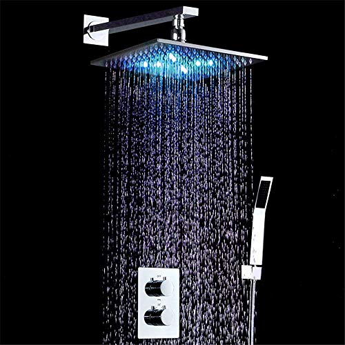 Ensemble de mitigeur de douche LED pour une thalasso relaxante à la maison