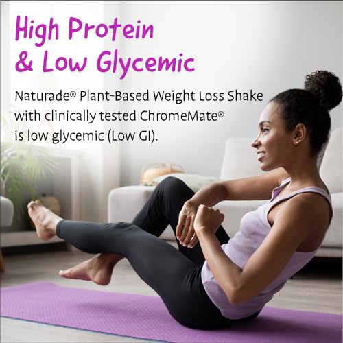 Naturade Plant-Based Weight Loss Shake, 25g Protein, 6g Dietary Fiber, Gluten & Soy Free – Vanilla Crème 18 Servings - Image 5