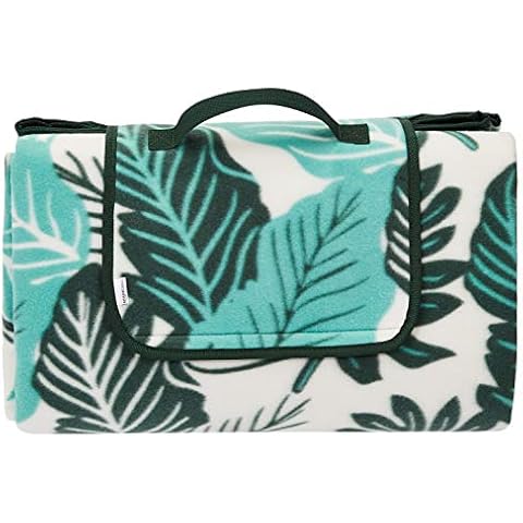 Manta para pícnic Amazon Basics impermeable 200x200 cm Cover