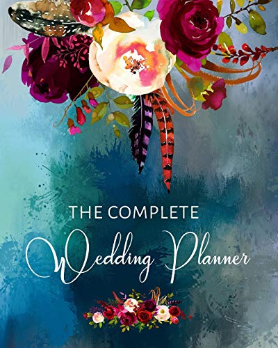The Complete Wedding Planner: Boho Style Organizer and Budget Worksheet ...