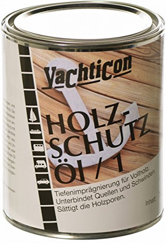 Huile Yachticon imprégnation pour le bois du pont de bateau 1l