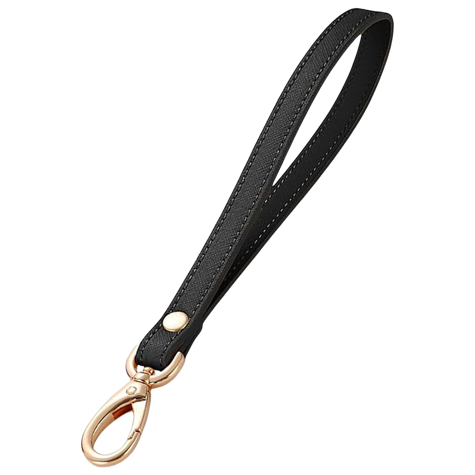 LiRRvb Wristlet Straps, Leather Wrist Lanyard Hand Straps Replacement for Wallet Purse Clutches Pouches Cellphone Badge Keychain Handle Rope