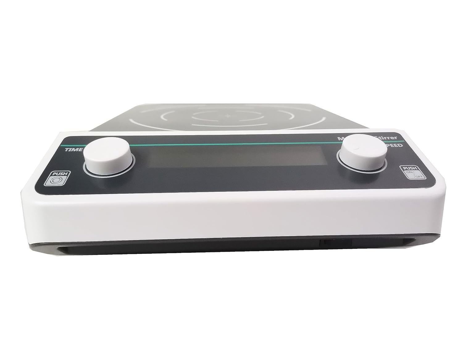 Lab Magnetic Beaker Stirrer Mixer 1500RPM Magnetic Stirrer Mixer with 50 to 1500rpm Max Stirring Volume 10L Large Capacity Timing and Locking Function