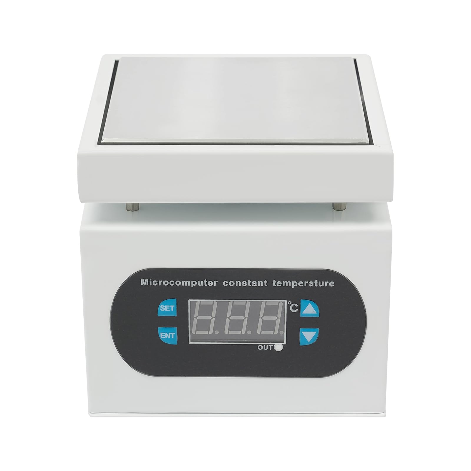 Lötstation Heizplatte - 350W Elektrische Vorwärmstation mit LED-Anzeige & Mikrocomputer | Schweißstatio Rework Heater für SMD-Löten bis 400 ℃ - Heizplatte für Reparaturarbeiten (100 x 100mm)