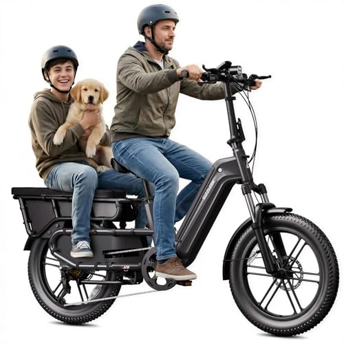 SISIGAD Sizzlebk Family Electric Bike Aluminum Frame, Peak 1500W Motor,