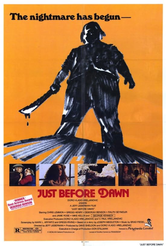 Amazon.com: Just Before Dawn Movie Poster Print (27 x 40): Posters