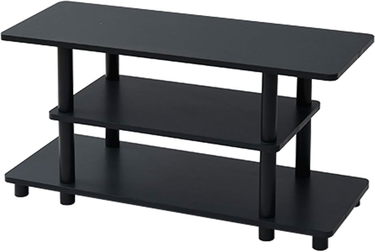 山善(YAMAZEN) テレビ台 幅80 おしゃれ RYWTV-8030 オールブラック