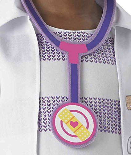 Rubie's Disfraz oficial de Doctor McStuffin, para niño, tamaño mediano, 116 cm, 5-6 años