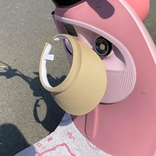 Image of Sun Visor Hats Women Wide Brim Adjustable Clip On Visors Beach Men Hat