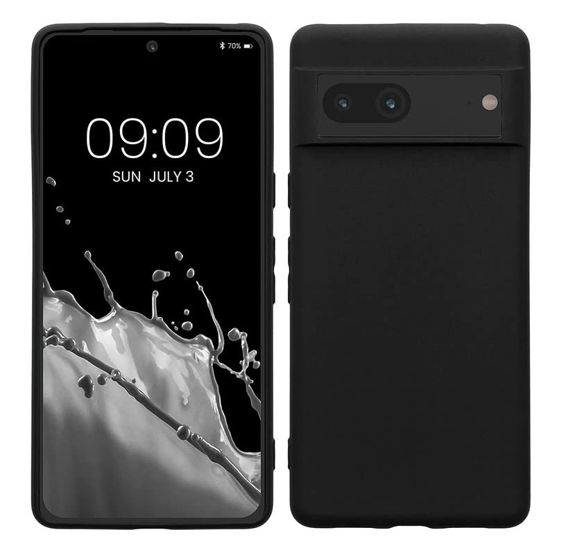 FitSmart Shockproof Silicon Flexible Back Cover for Google Pixel 7 (6.3") - Black (B0BLSGKC9R) Amazon Price History, Amazon Price Tracker