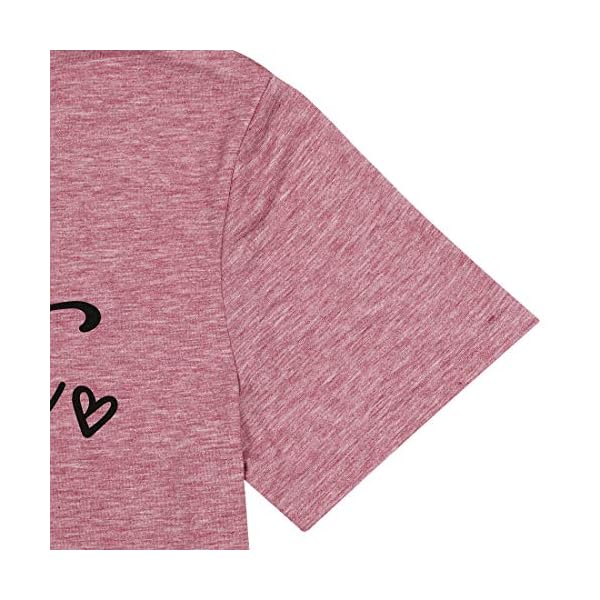 Auntie-T-Shirts-Women-Cute-Aunt-Gift-Tee-Shirts-Funny-Graphic-Casual-Short-Sleeve-Tee-Top Auntie T Shirts Women Cute Aunt Gift Tee Shirts Funny Graphic Casual Short Sleeve Tee Top Dark Pink