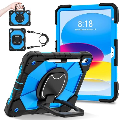 Coque silicone rigide iPad Air 13 2024 antichoc avec poignée de transport