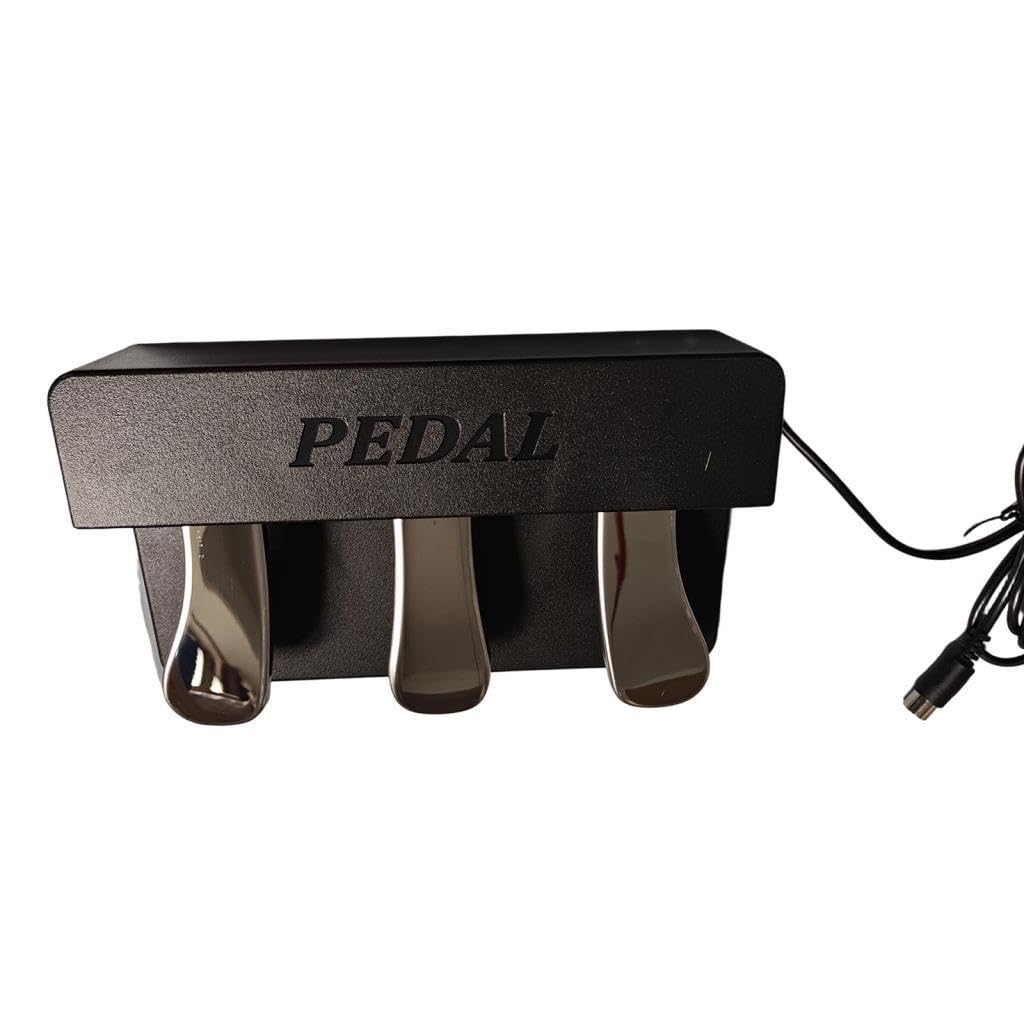 3 Unità di ricambio per pedaliera portatile professionale Accessori per strumenti musicali per pianoforti elettrici Tastiere