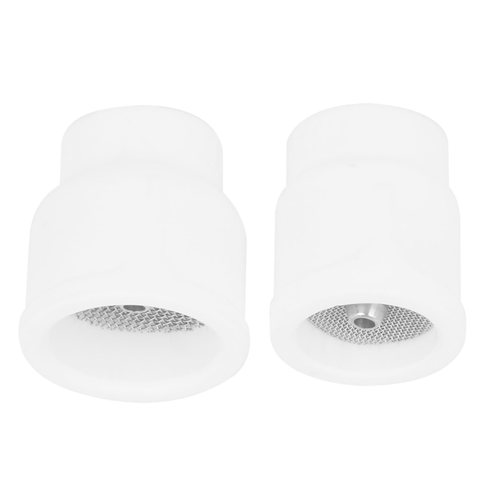2Pcs Ceramic Welding Cup Set for WP - 17/18/26/9/20, Agon Arc Welding Gun Accessories, High Temperature Ceramic Cup, 10# and 12# Manual Tool for Efficient Welding