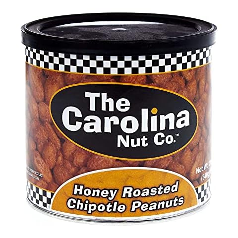 Carolina Nut The Co. Peanuts, Honey Roasted Chipotle, 12 Ounce Cover