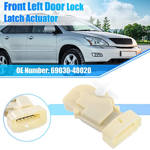 Image of X AUTOHAUX Front Right Side Door Lock Actuator Motor for Lexus RX300 Base 3.0L V6 - Gas 1999-2003 69030-48020
