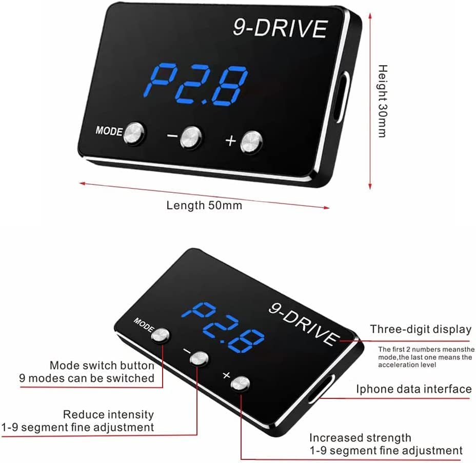 Throttle Response Controller 9 Drive Modes Smart Electronic Racing Accelerator Compatible with Toyota Lexus(821)