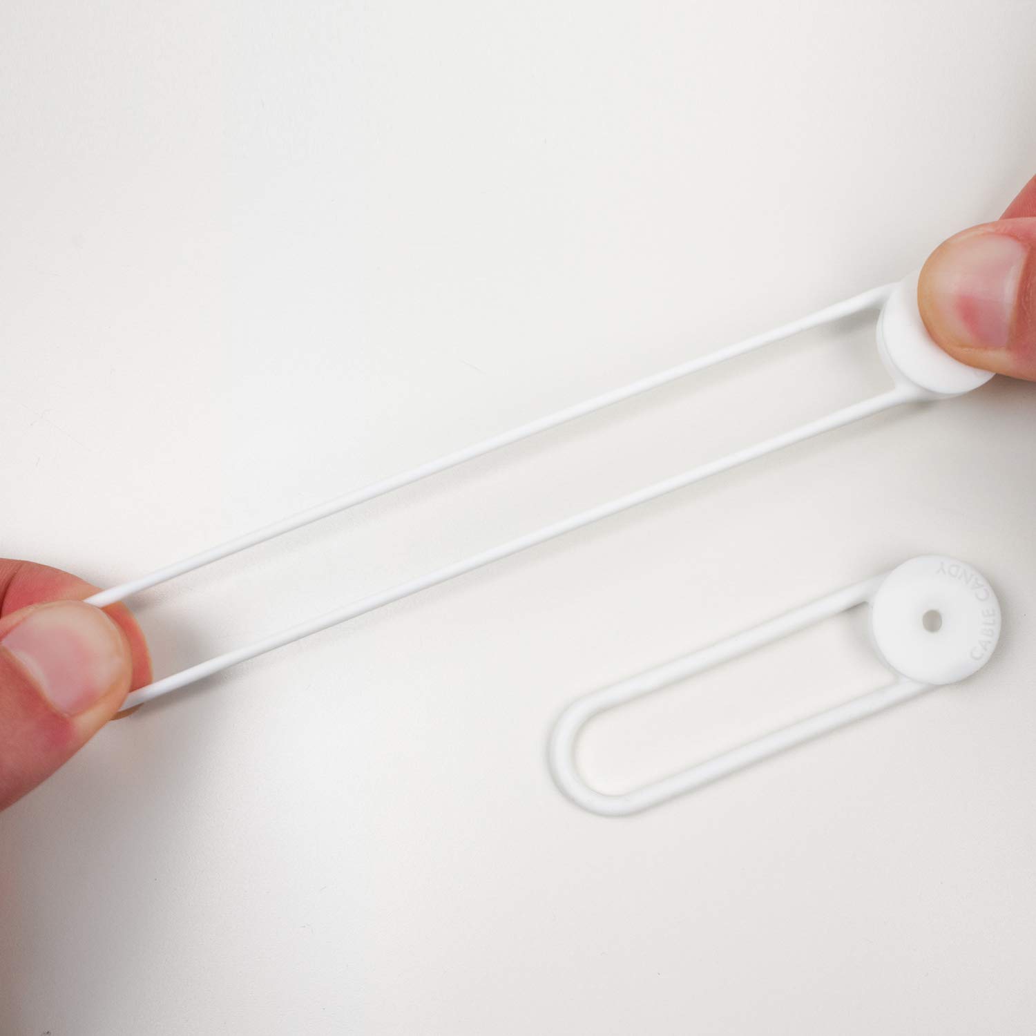 CABLE CANDY Kabelbinder-Set – Wiederverwendbar, Silikon, 3 Größen, Bis 85 Mm