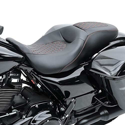 Selle Confort Harley Davidson Amortissement Intégral contre le Mal de Dos