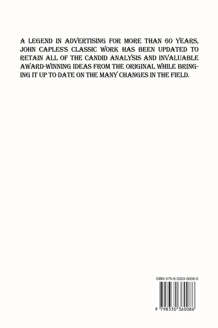 Tested advertising methods