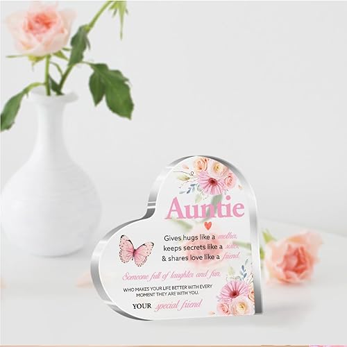 Miniatura 5 de Regalos para tía, regalos para tías de sobrina, regalos para tía de sobrina, regalos para tía de sobrina, regalos para la mejor tía del mundo, tía