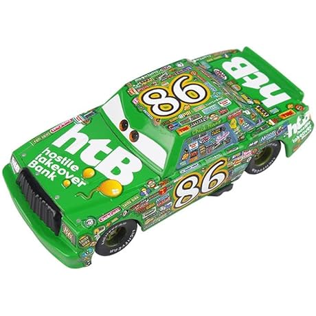 Car Toys Diecast The King Chick Hicks Toy Car 1:55 Diecast Model...