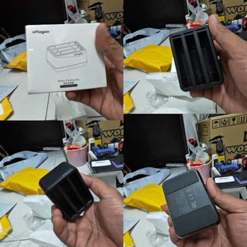Image of Yantralay x amagisn 3 Slot Battery Charger Compatible for Insta360 X4 Camera, Charging Dock for X4 Accessories