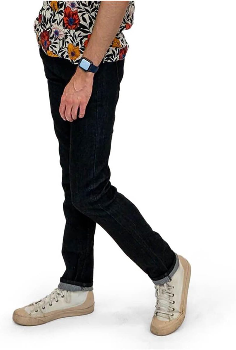 Coalatree, Decaf Denim Slim Pant - Men's, Black, 38