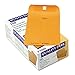 Quality Park 43055 Clasp Envelope, Embossed, 24Lb, 6-Inch x9-Inch, 100/BX, Kraft