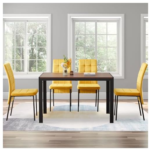 somedream 5-Pcs Dining Table Set