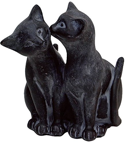 丸和貿易 ブランガート 二匹のネコ ブラック 400849102