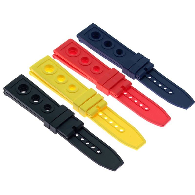 Bracelet silicone étanche et anti-transpiration pour montre active