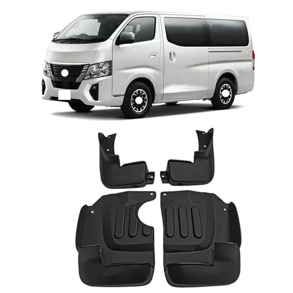 RJQXZXGQ Car Mud Flaps, for Nissan NV350 Front & Rear Car Mud Flaps, Splashproof Tough Auto Splash Guards Fenders