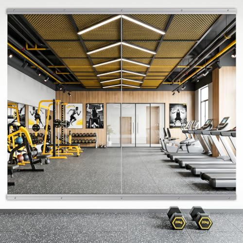yarnuwa Home Gym Mirror 48x30-2 PCS Gym Mirrors for Wall
