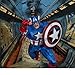 McFarlane Toys - Marvel Captain America 1:10th Scale Collectible with Scene (Captain America #100)
