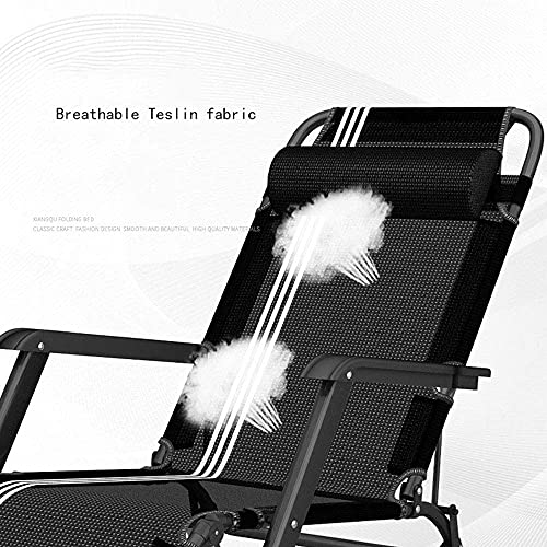 Chaise de jardin pliable contre le mal de dos avec structure stable renforcée