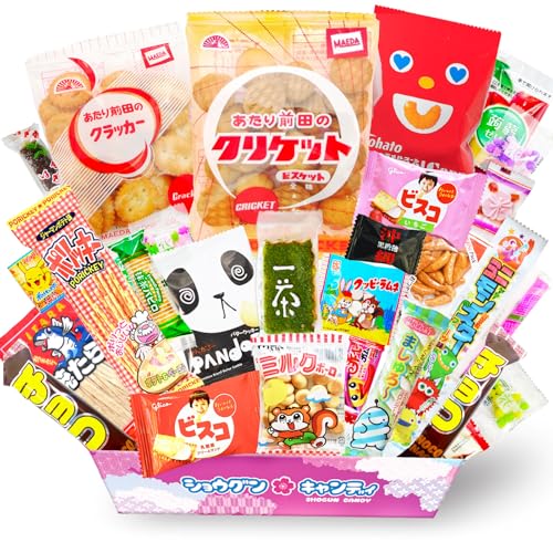SHOGUN CANDY, Japanese Snacks & Japanese Candy Variety Pack 30 Pcs