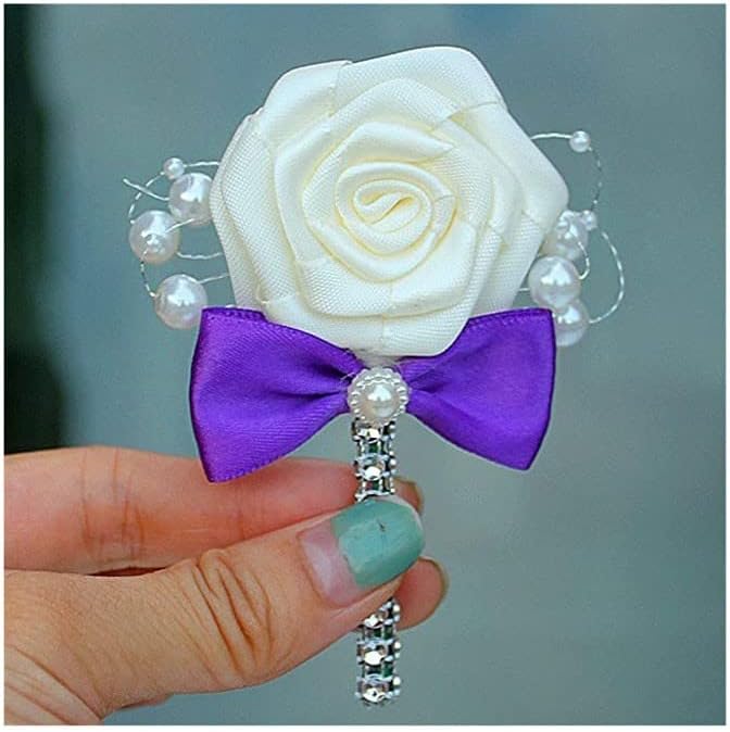 コサージュ 入学式 フォーマル 結婚式 メンズブートニアブートニア花婿花婿花婿付け添人ベストマンブートニアブローチコサージュの装飾 卒業式 Hswyjjpfb 0507 Color E Size Pcs 正規販売店