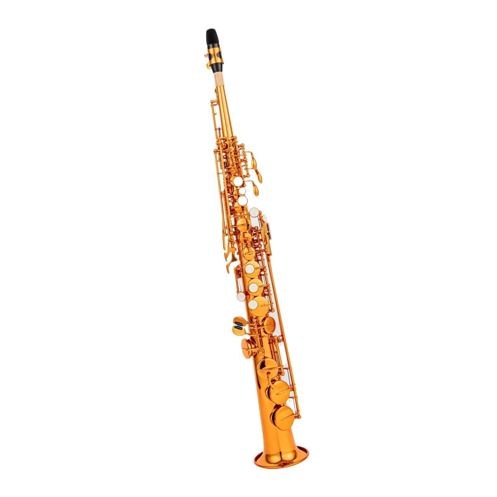 Sassofono Saxophone In Si Bemolle Strumento A Fiato Professionale Con Scatola E Accessori Sassofono