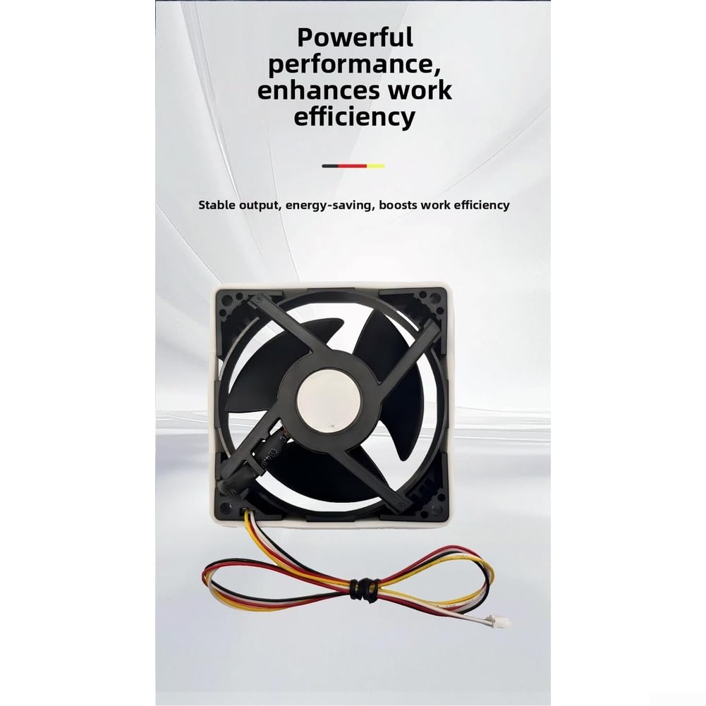 Motor Ventilador 12V DC Silencioso Núcleo Cobre