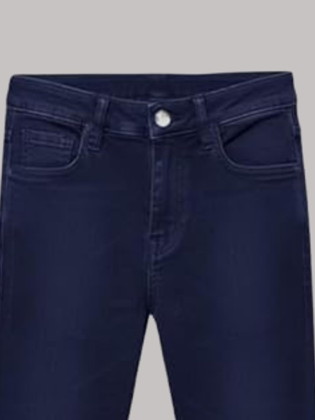 A.T.U.N. (ALL THINGS UBER NICE) Vaqueros elásticos de corte ajustado para niños, elegantes vaqueros casuales con diseño de 5 bolsillos, ropa moderna para el día a día
