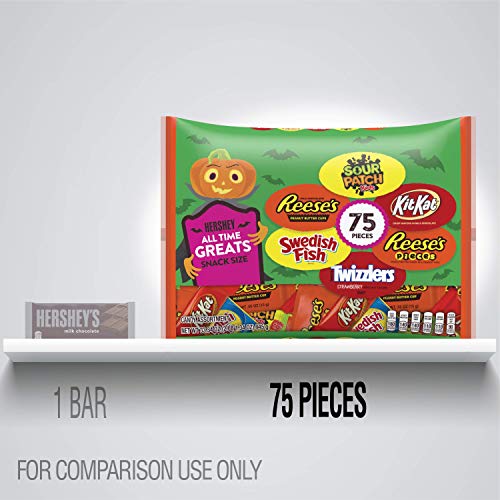 image for Hershey's Halloween Candy Assortment (Reese's, TWIZZLERS, Sour Patch K