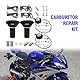 Vergaser-Reparatursatz Ersatz für Yamaha Virago 535 500 XV535 XV500 XV Vergaser, Vergaser-Kit mit Kolbenkolben-Absperr-Schwimmernadel-Teilen