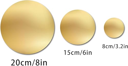 Miniatura 4 de Espejo circular, calcomanía de pared DIY, decoración de pared, 5 unidades, espejo acrílico, calcomanías de pared para sala de estar, calcomanía de