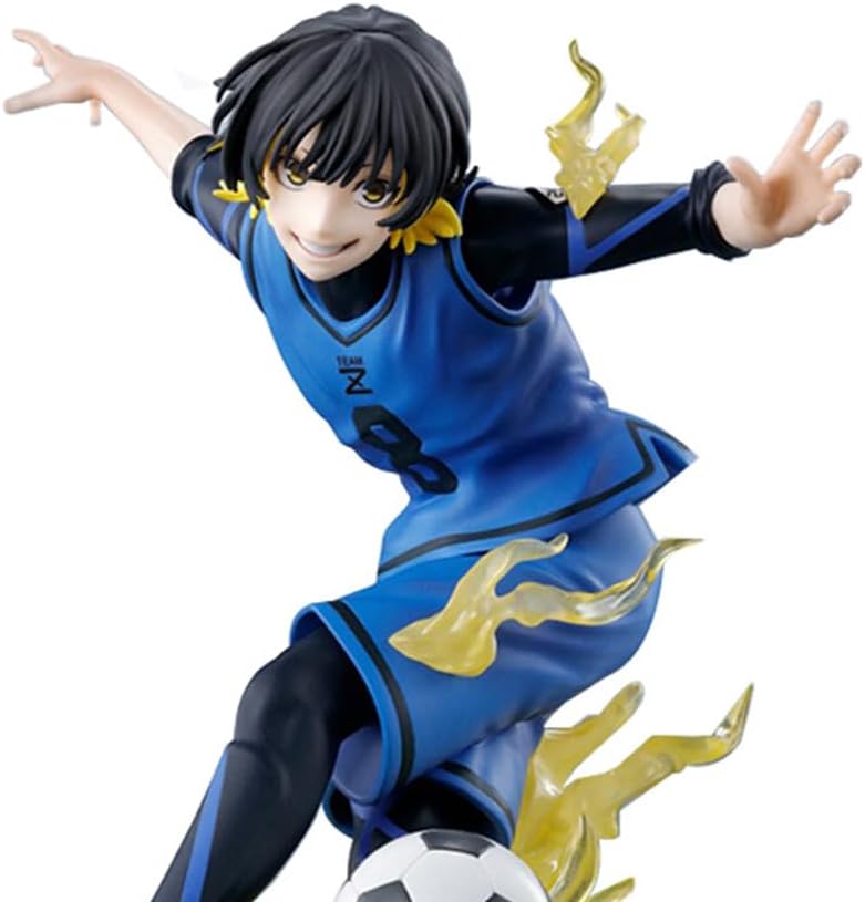 YLQANONG Isagi Yoichi Figures Seishiro Nagi/REO Mikage/Bachira Meguru Anime Figure Statues Anime Action Figurine 12CM/14CM