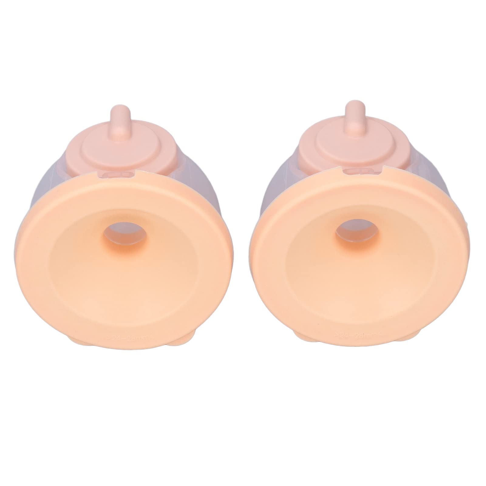 Milchpumpe Elektrisch, Doppelte Tragbare Milchpumpe, Elektrische In-Bra-Hands-Free-Milchpumpe Leise, Wiederaufladbar, Starke Saugkraft, Schmerzfreie 3 Modi und 9 Stufen, Automatische Stillpumpe, 24mm