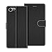COODIO Handyhülle für BlackBerry KEYone Handy Hülle, BlackBerry KEYone Hülle Leder Handytasche für BlackBerry KEYone Klapphülle Tasche, Schwarz Blackberry günstig Kaufen-COODIO Handyhülle für BlackBerry KEYone Handy Hülle, BlackBerry KEYone Hülle Leder Handytasche für BlackBerry KEYone Klapphülle Tasche, Schwarz