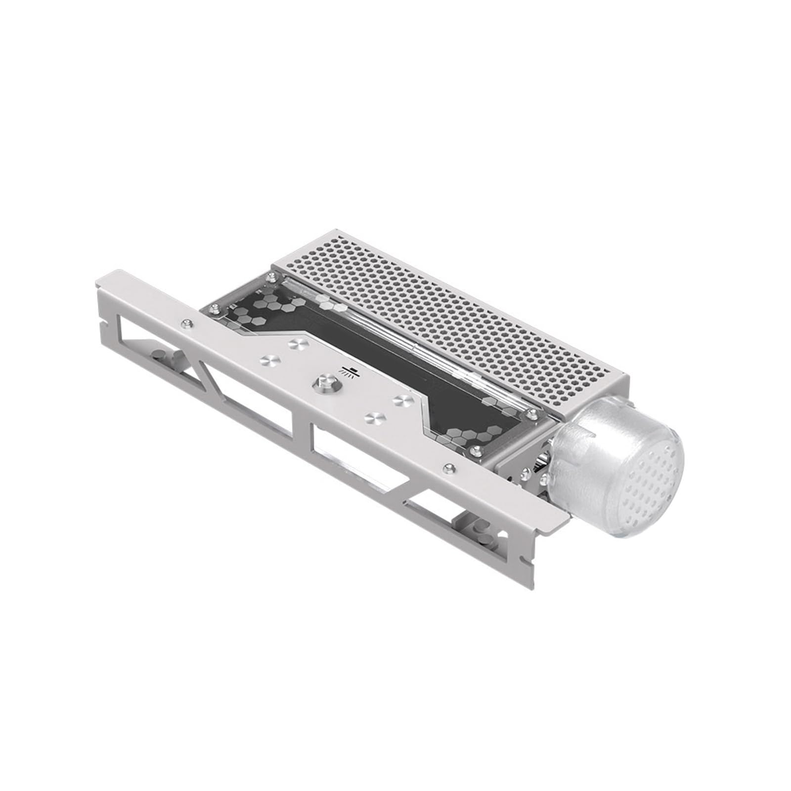 Druckerkühlgebläse, Aluminiumgehäuse mit Vorhang Luftströmen, automatische Luftstromsteuerung für Lab Panda, Kühlgebläse mit LED