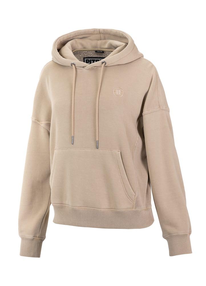 PITBULL Sudadera con capucha para mujer, estilo oversize, pit bull West Coast Washed Manzanita Blusa Suéter Capucha Básicos